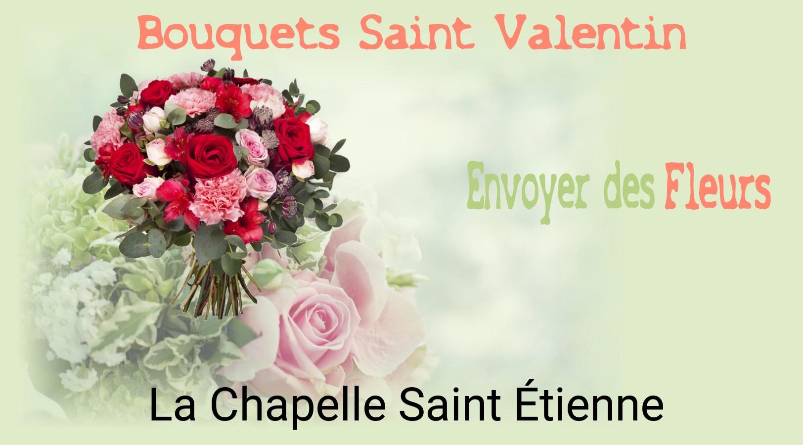 Roses de Saint-Valentin livrées à La Chapelle-Saint-Étienne